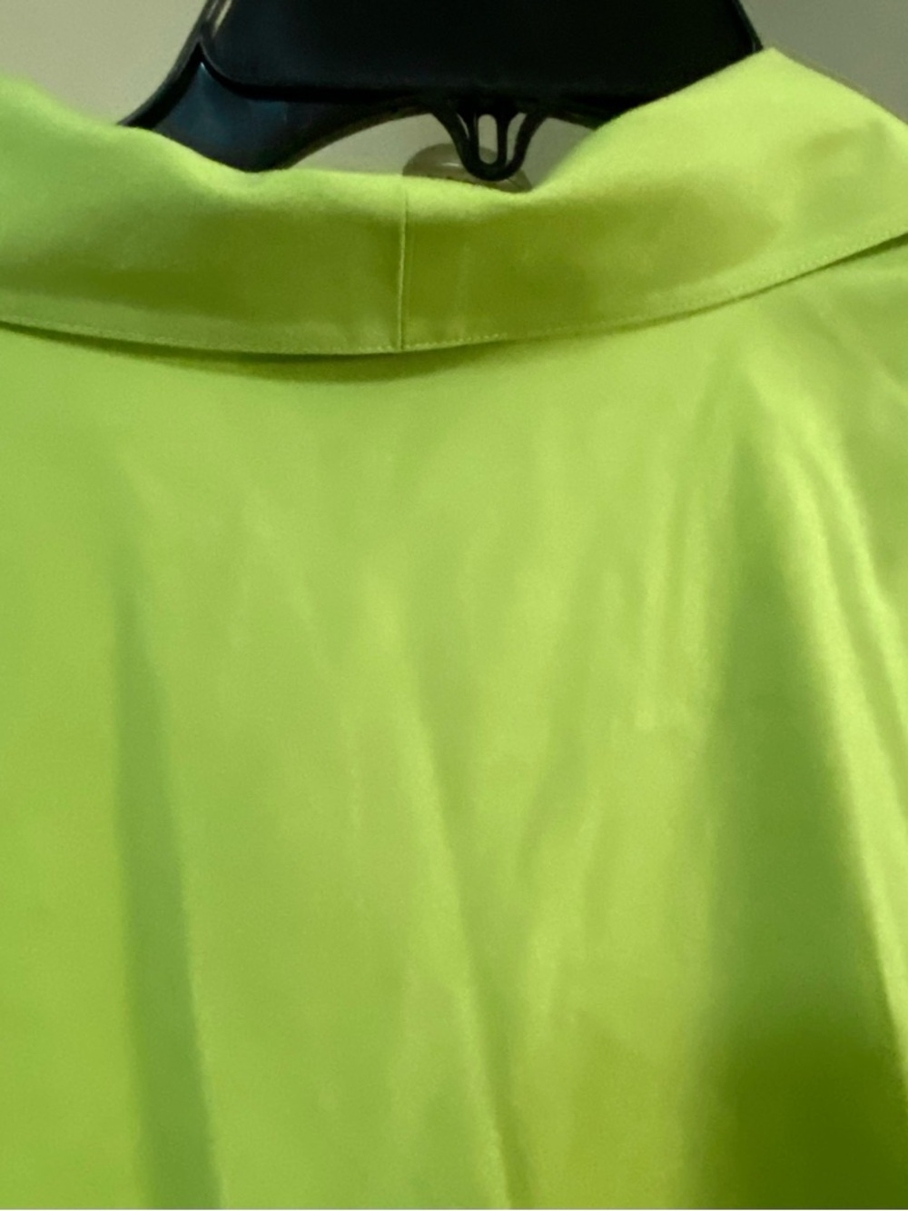 Talbots Sleeveless Cotton Button Down Summer Blouse.  Size XL. EC. Light Green - Picture 3 of 12